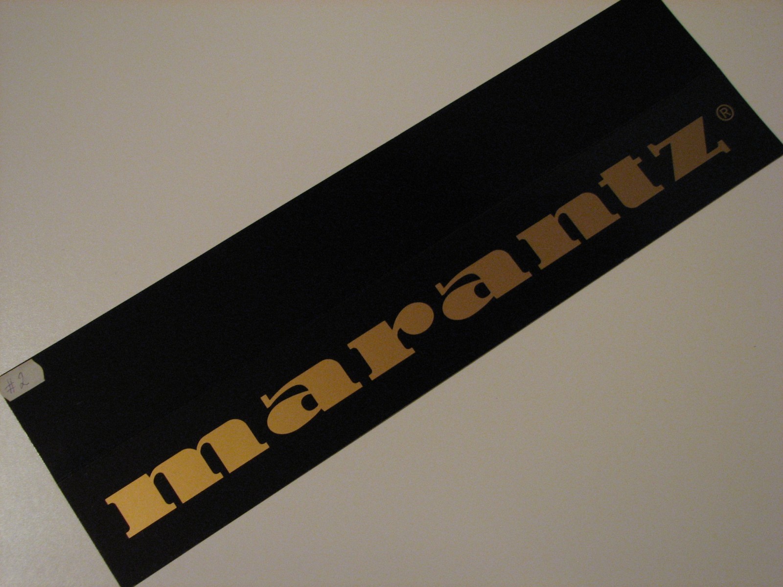 ORIGINAL MARANTZ LOGO # 2