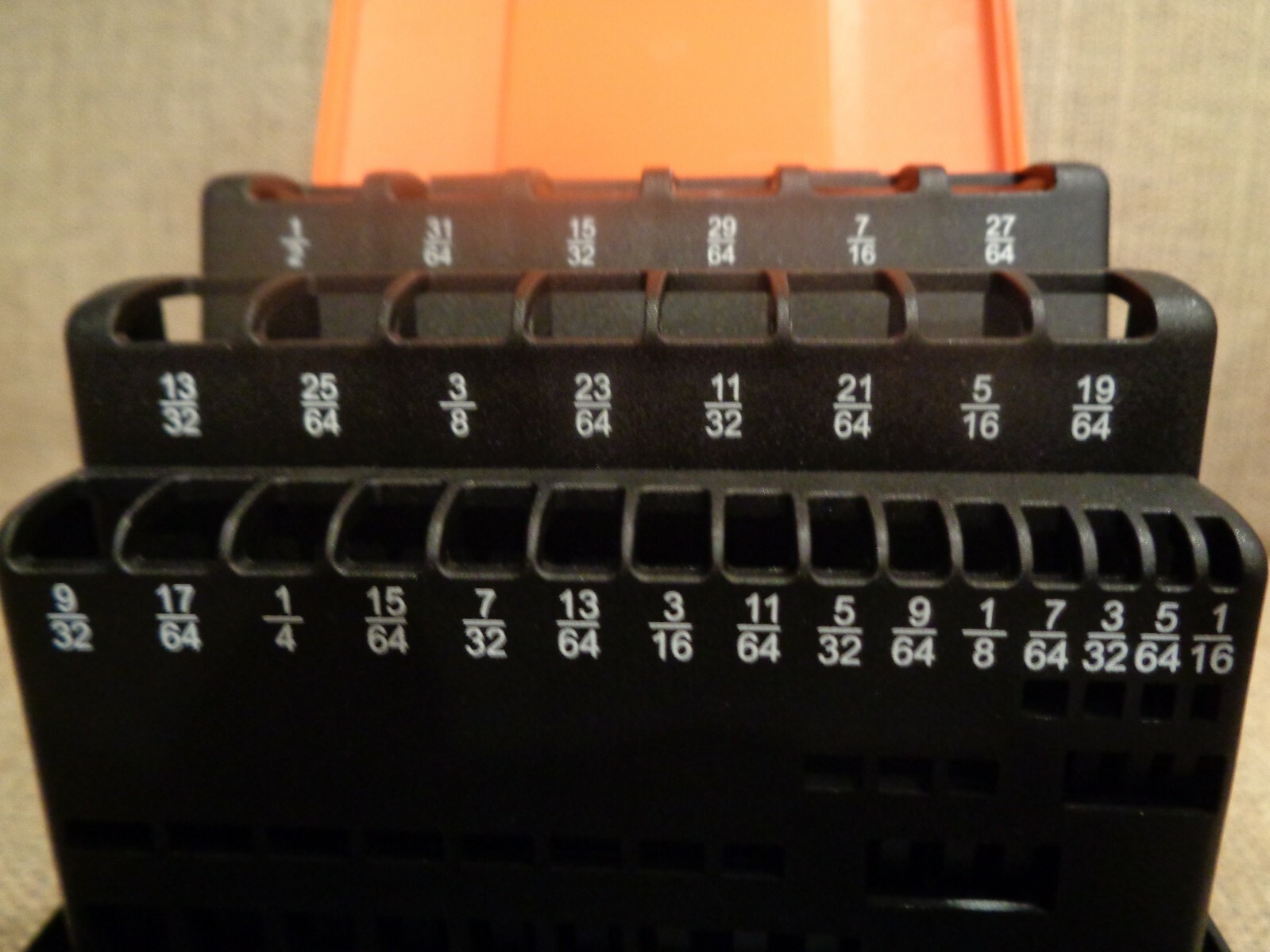 2 Drill Bit Cases ( cases only) EMPTY , NEW ,HOLDS 29 and 21 BITS