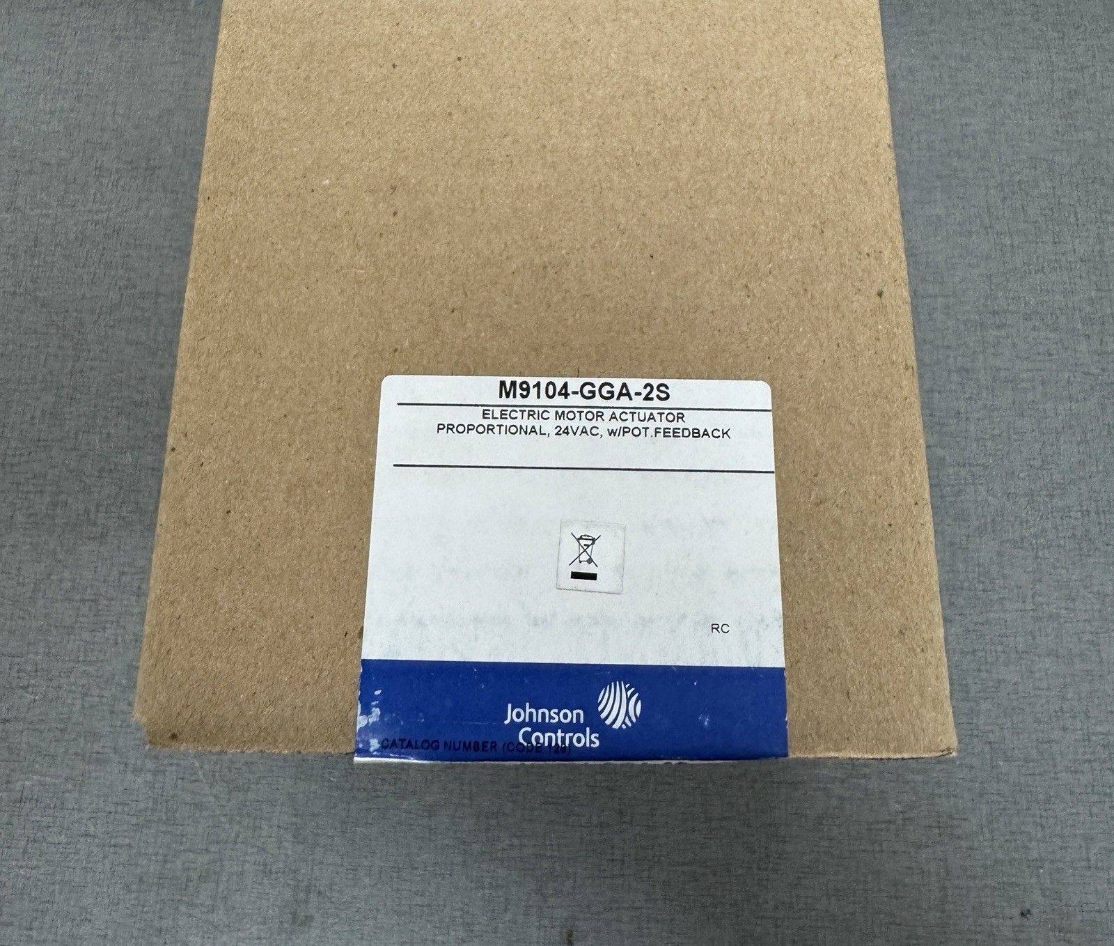 JOHNSON CONTROLS JCI M9104-GGA-2S ELECTRIC MOTOR ACTUATOR 24VAC NEW