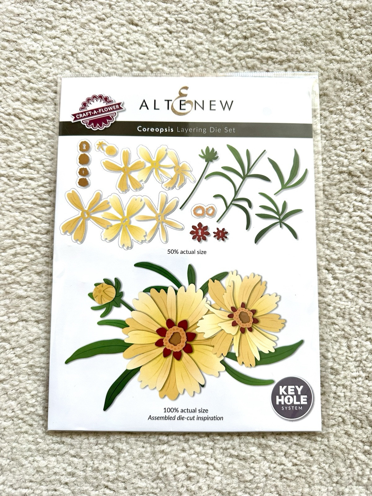 Altenew Craft A Flower Coreopsis Die Set NEW