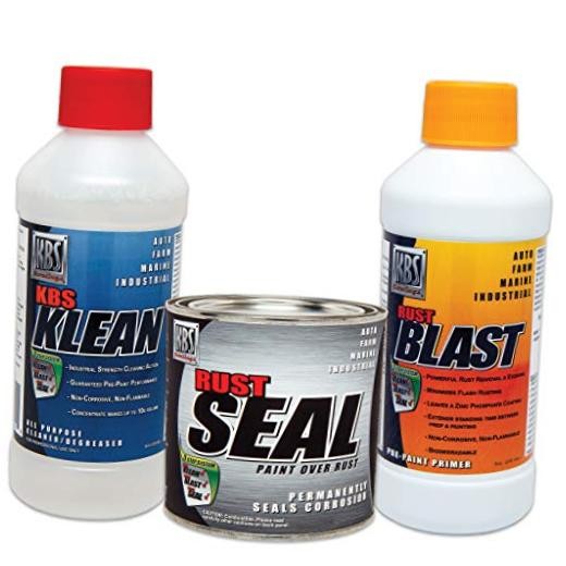 KBS Coatings 50006 System Sampler Oxide Red