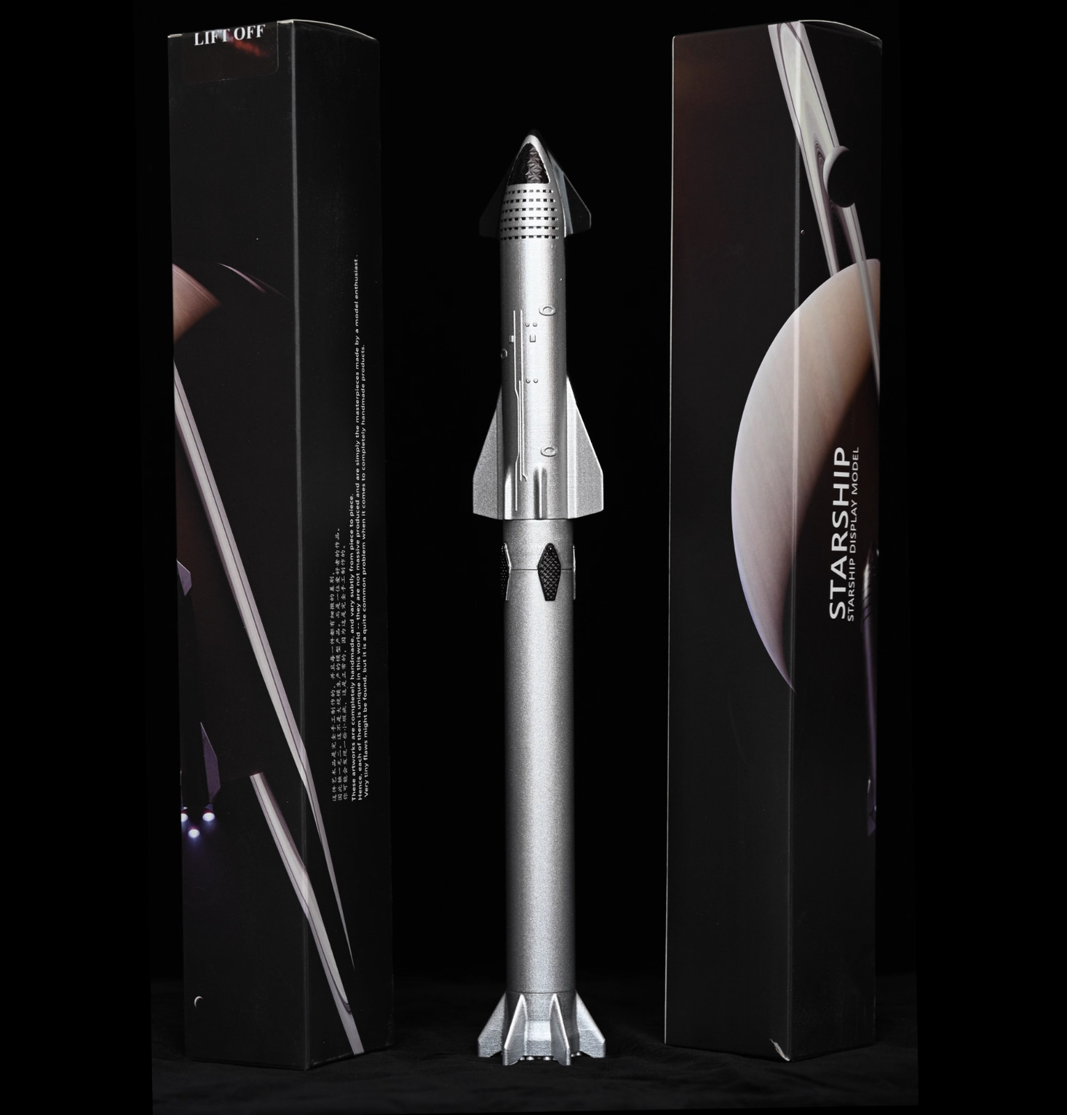 1:375 Scale SpaceX Starship Rocket Display Model BFR 32cm/12.5'' Toy Gifts