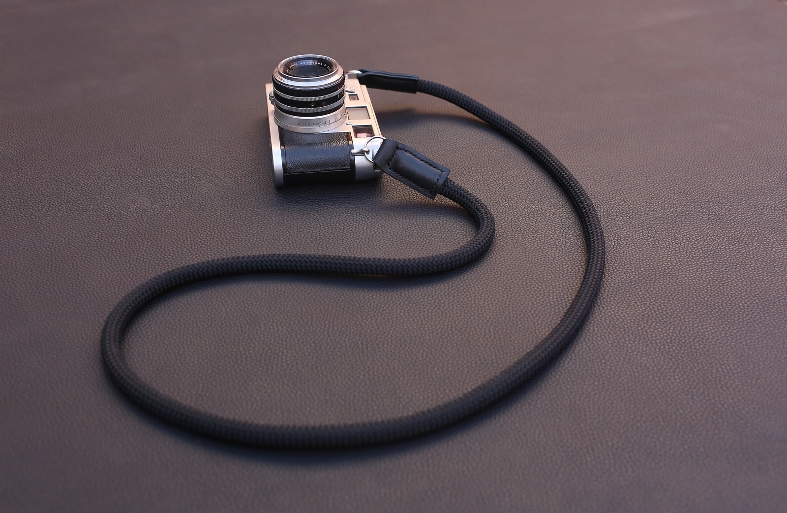 Windmup® 10mm Black Climbing Rope Camera Strap