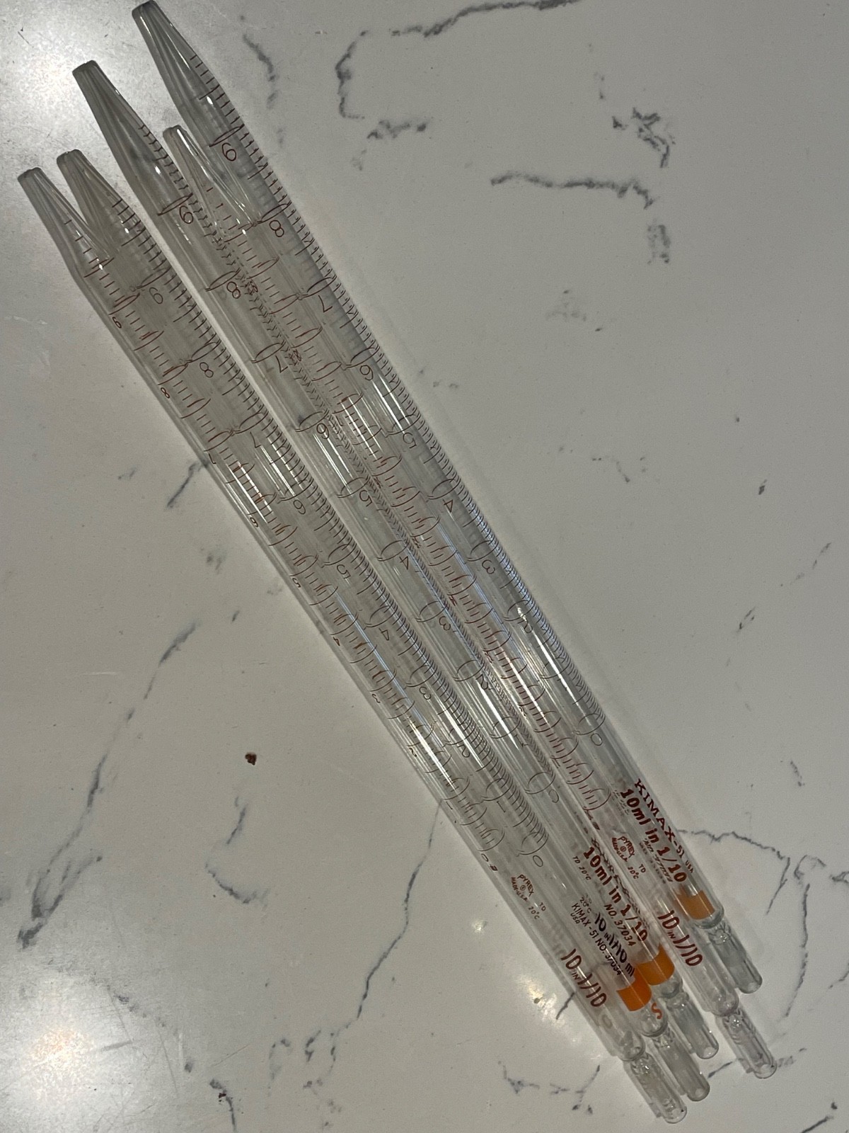 Pyrex KIMAX 10 mL Reusable Pipettes No. 37034