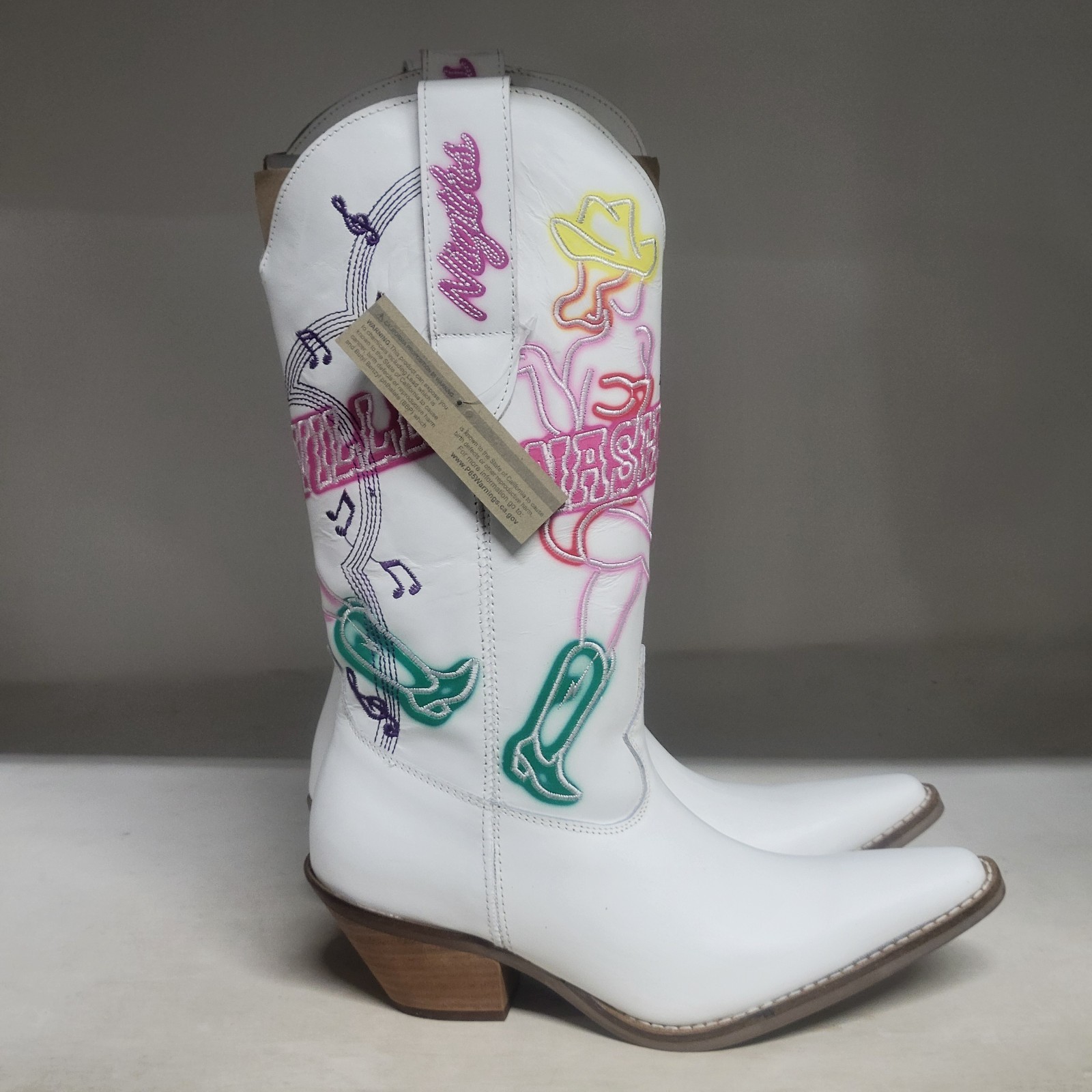 Dingo Womens Nashville Nights Western Boot White (VARIOUS SIZES)