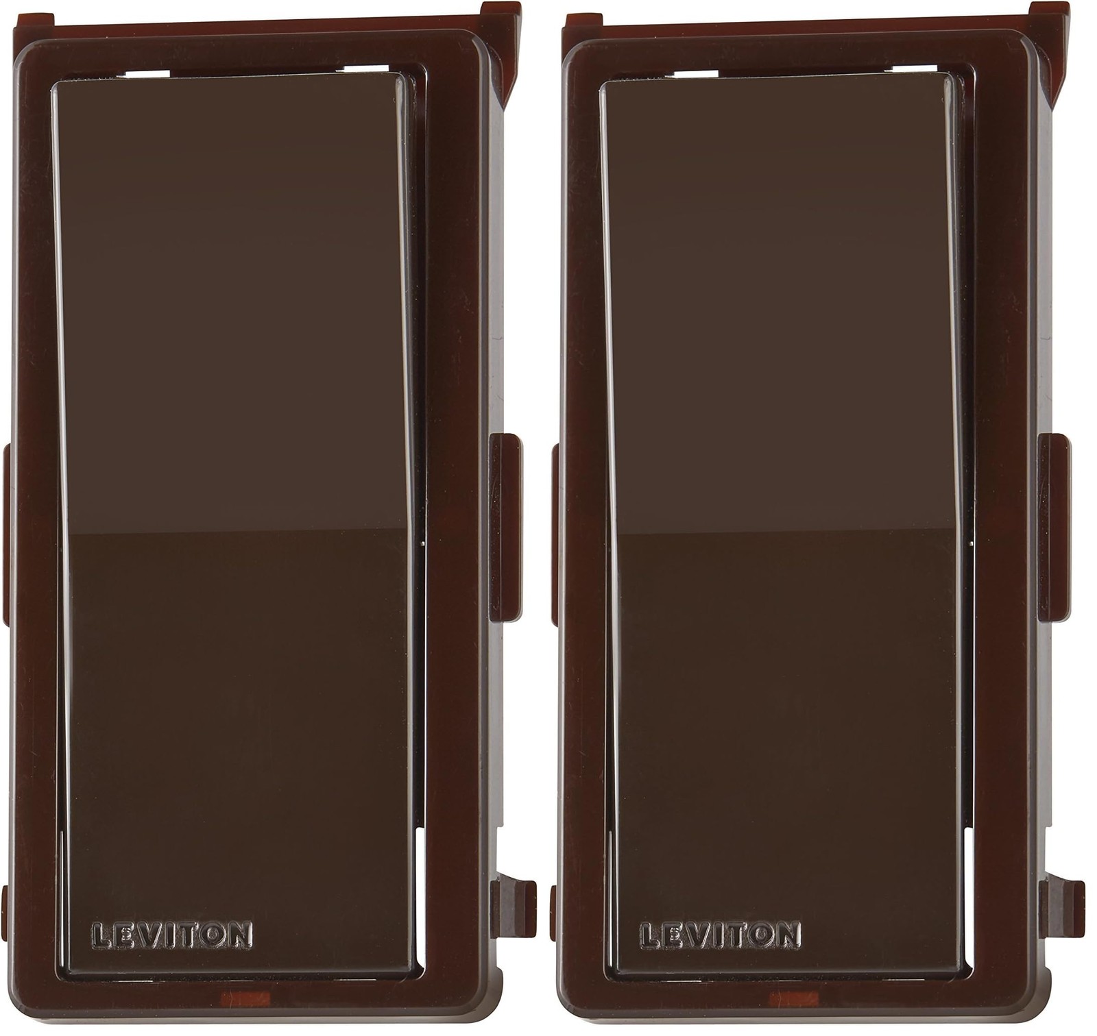 Leviton DDKIT-SB Decora Digital/Decora Smart 1 Count (Pack of 2), Marrón