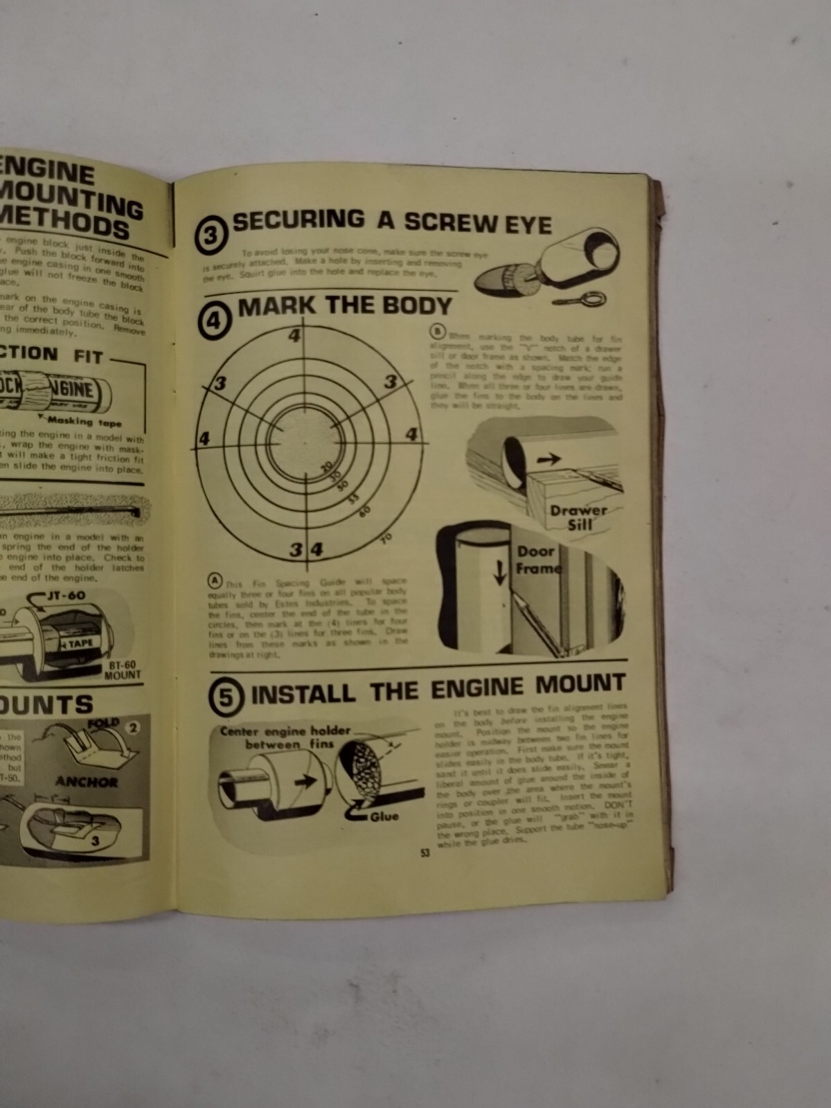 Estes Rocket Supplies "Model Rocket" Supplies Catalog 1969-original