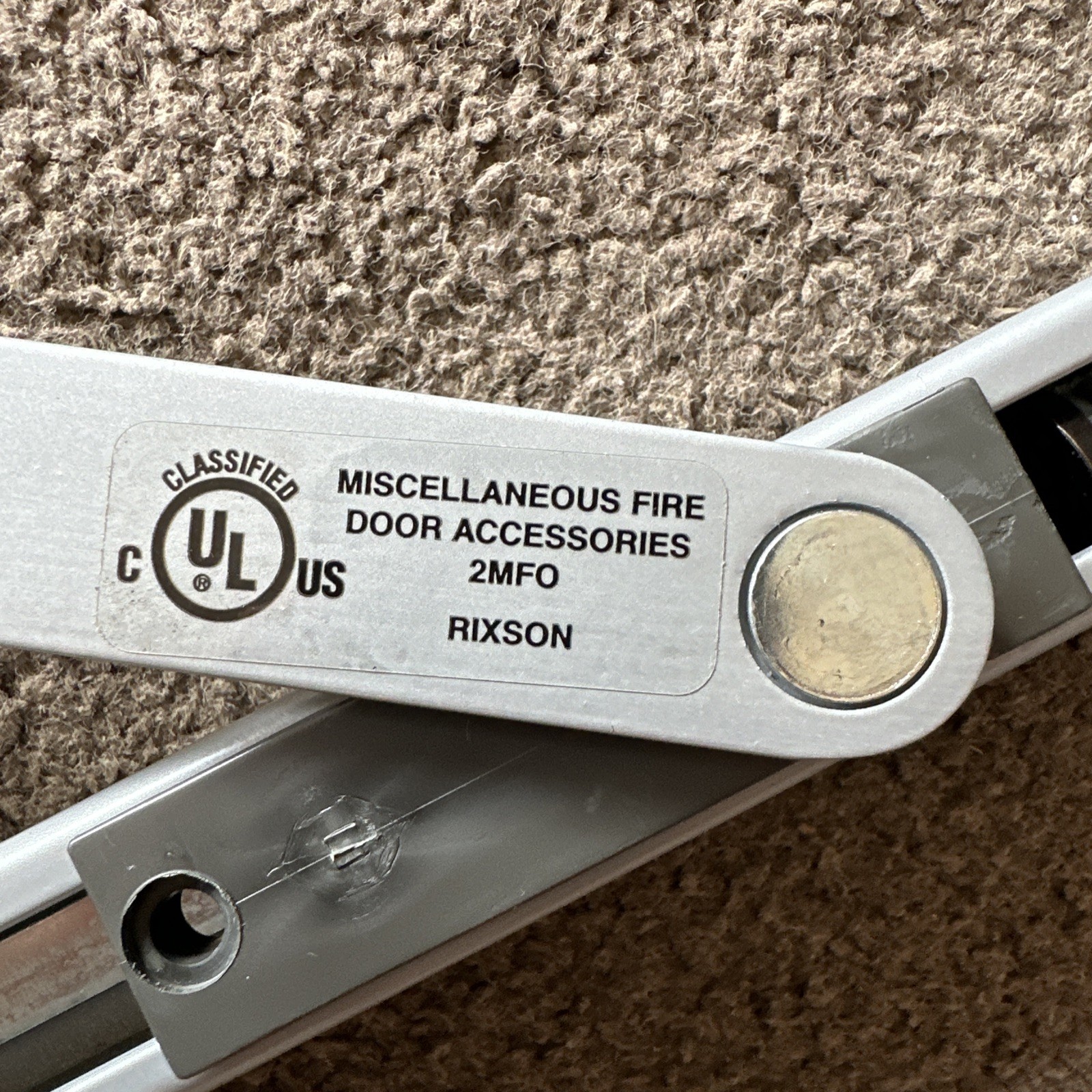 Rixson 2MF0 Overhead Door Stop Holder I0-23KB33FW-02