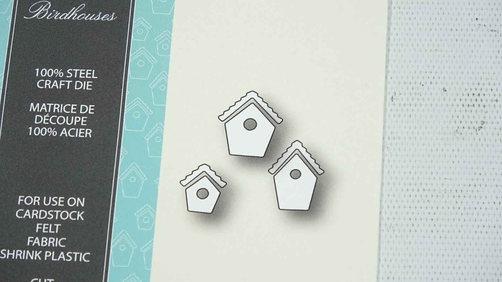 2016 Memory Box Craft Steel Die Bitty Birdhouses 99400