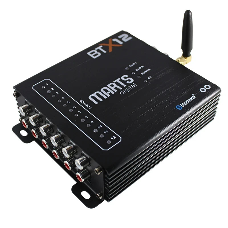 Marts Digital BTX12 DSP 4v 6 Input /12 Output Channels Bluetooth Android/iOS