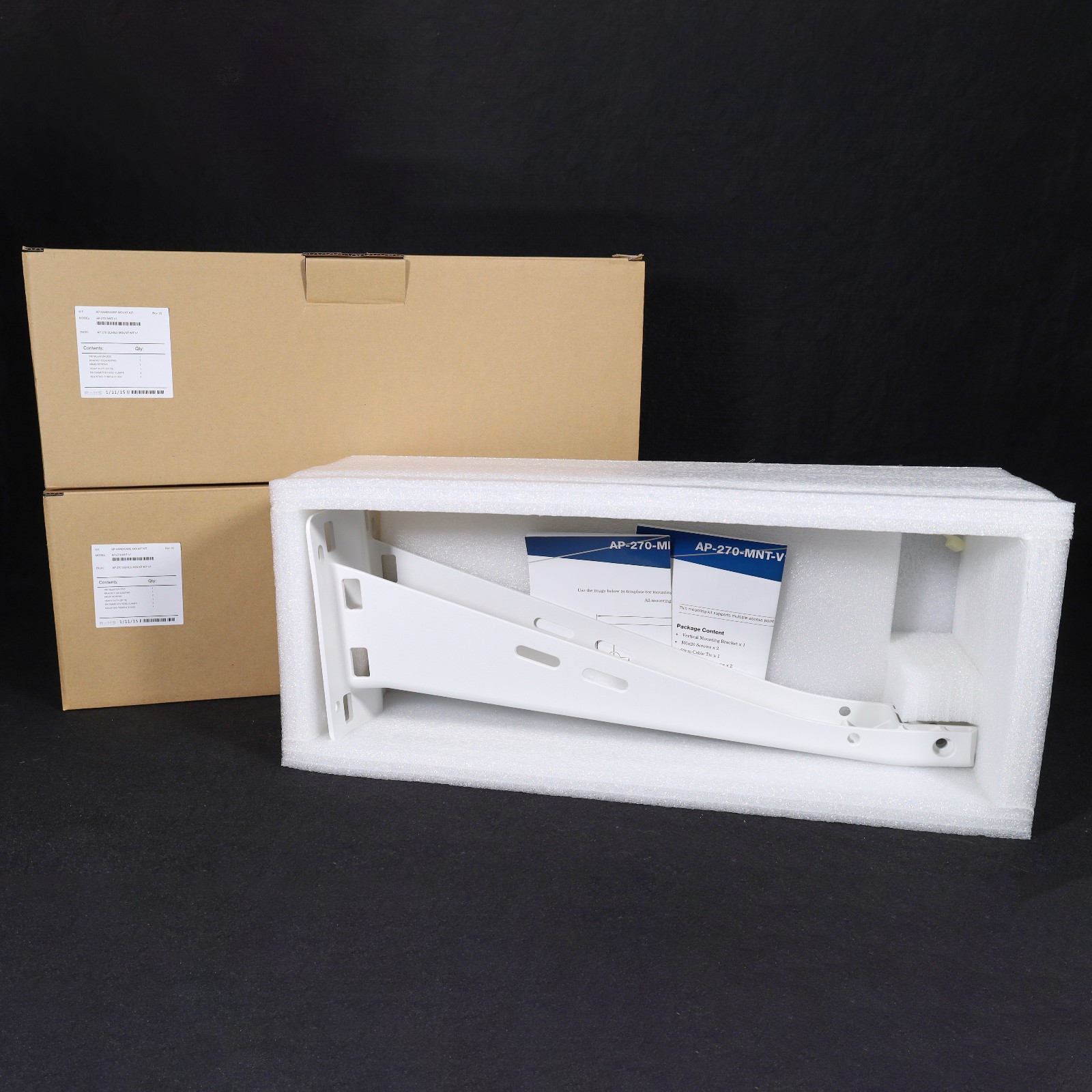 (Lot of 2) Aruba AP-270-MNT-V1 Vertical Mounting Kit