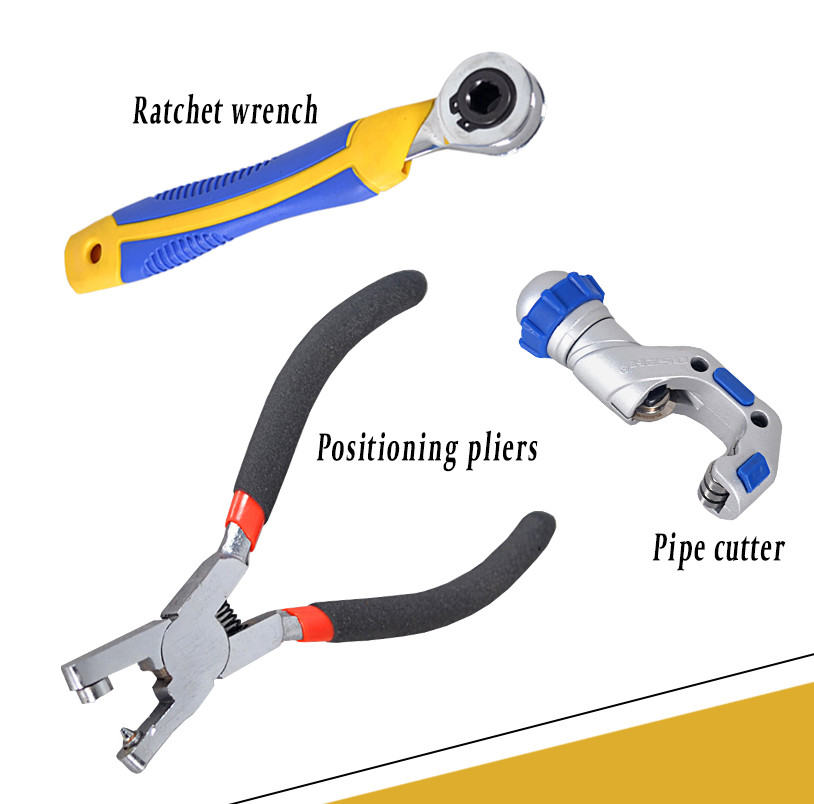16.53" T-type Hole Puller Reamer Pipe Copper Pipe Tee Pipe Branch Pipe Reamer