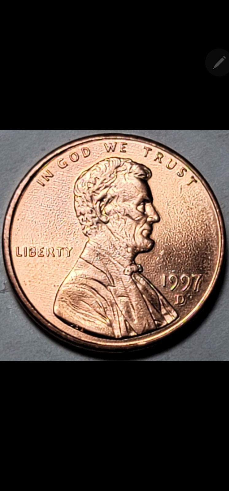 1997 D Lincoln Cent, Doubled Die Reverse💫... In the Building Bay 6