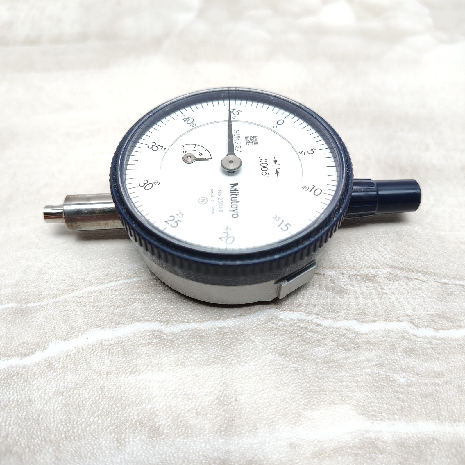 Mitutoyo 2506S Dial Indicator .0005" Grad .125" Range