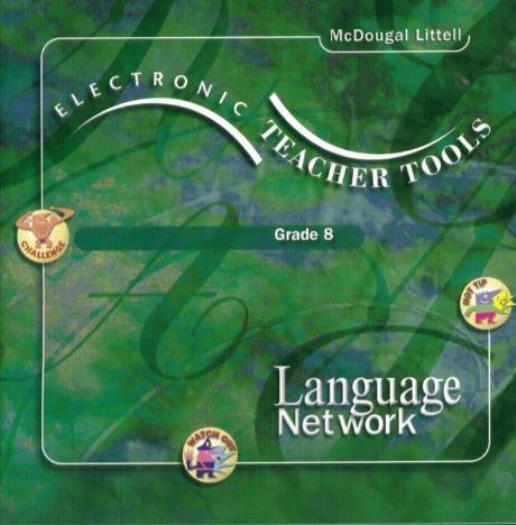 Language Network Electronic Teacher Tools Grade 8 PC MAC CD teach class lessons