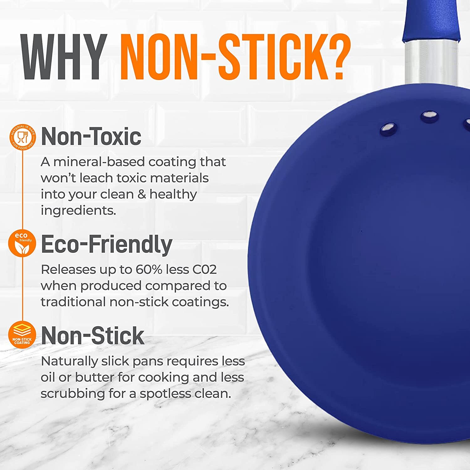 Nutrichef NCFRLD12 12" Frypan W/ Lid