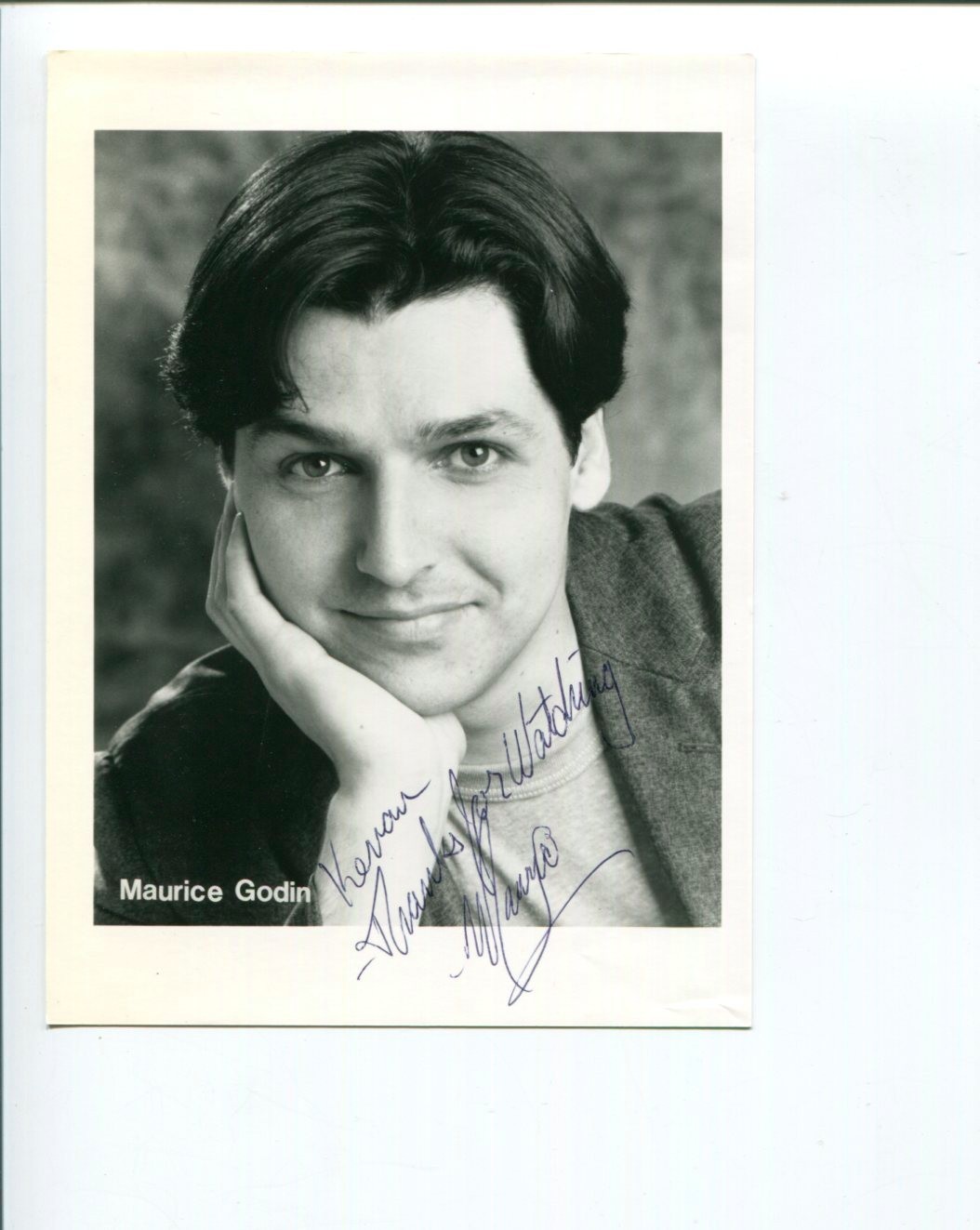 Maurice Godin House M.D. Friends Seinfeld Working Outer Limits Signed Photo