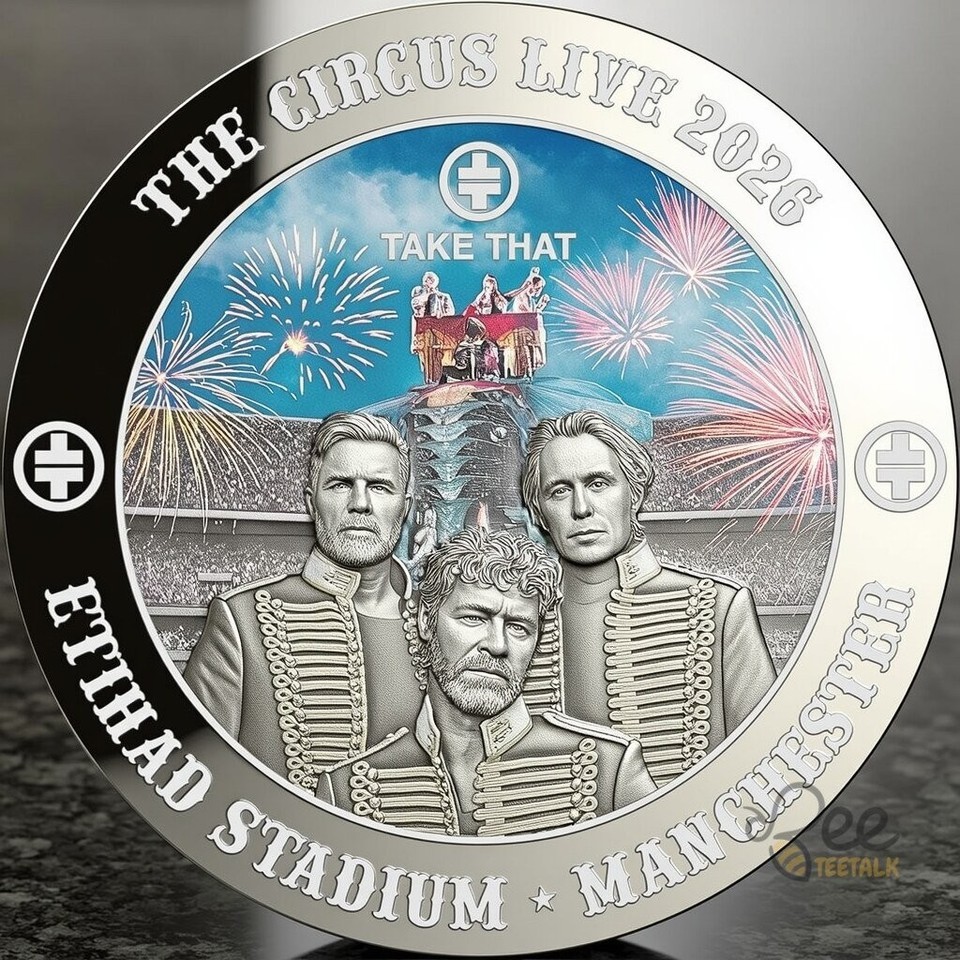 The Circus Take That Tour 2026 Commemorative Coin