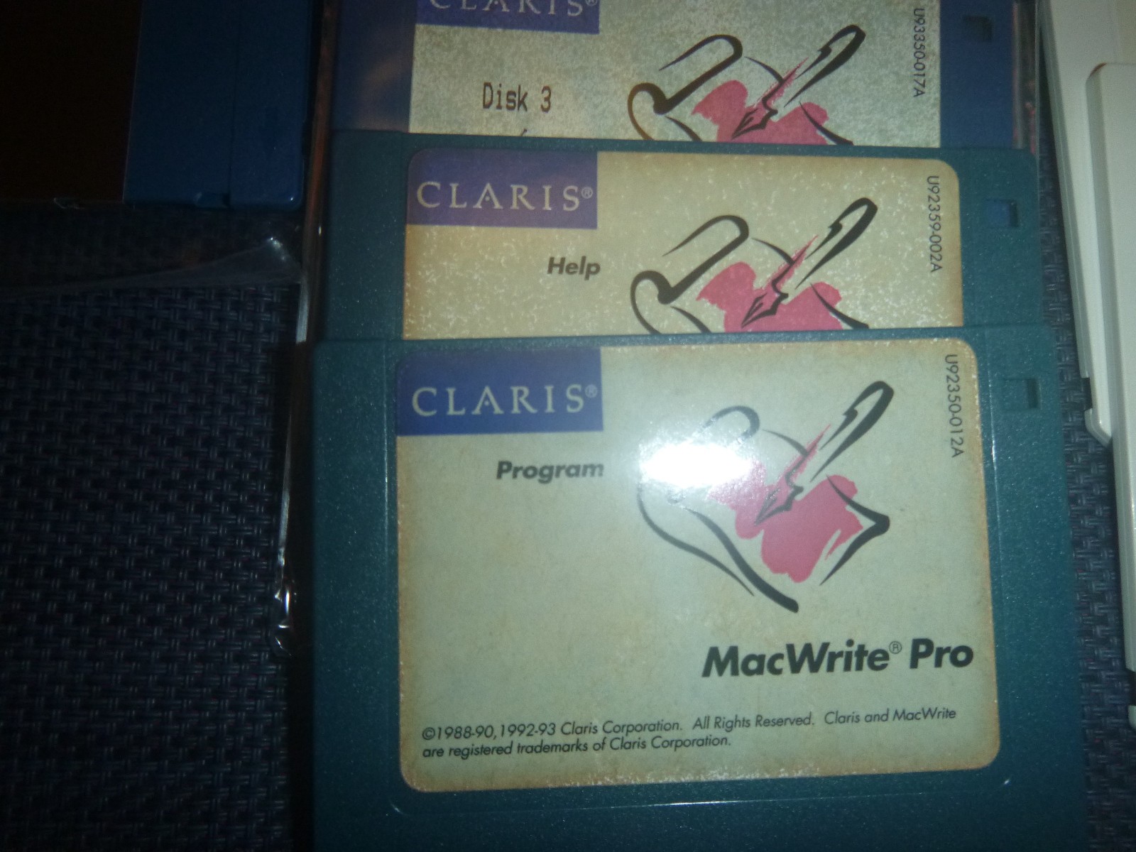 MacIntosh Disks Utilities System Tools Mac Write