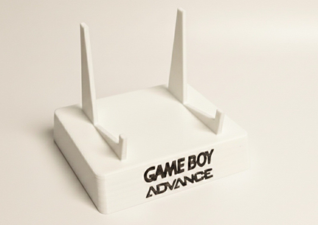 Nintendo Game Boy Advanced GBA Console Holder Display Stand Dock Mount Game Room