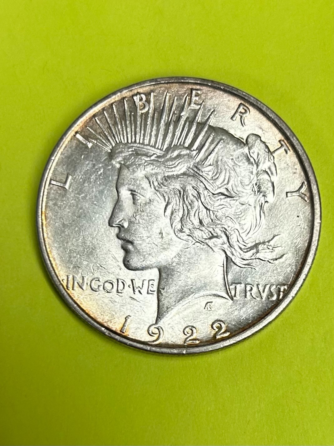 1922-D Peace Silver Dollar