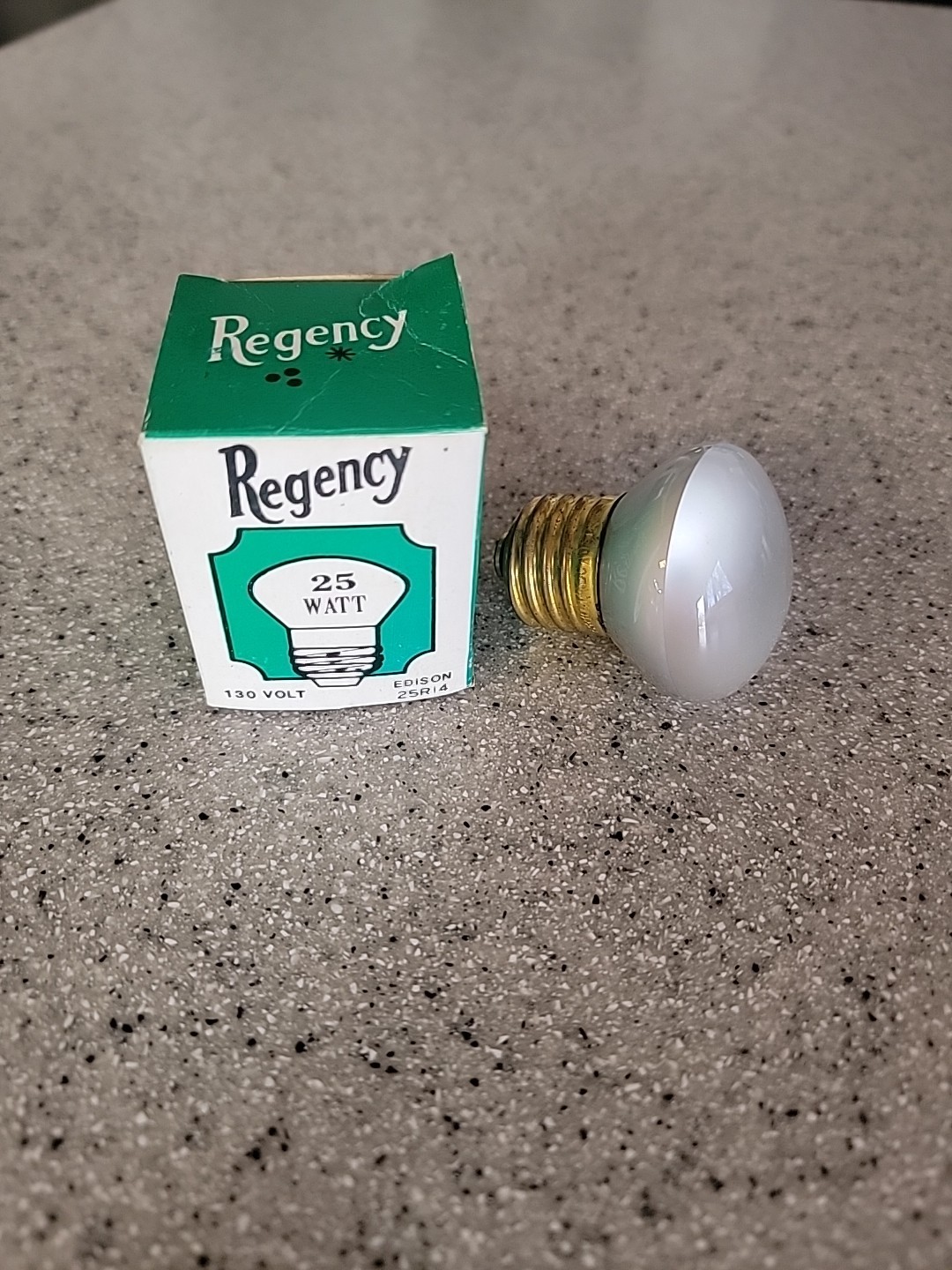 2 Regency  25R14 120V 25 WATT R14 REFLECTOR LIGHT BULB  STANDARD BASE