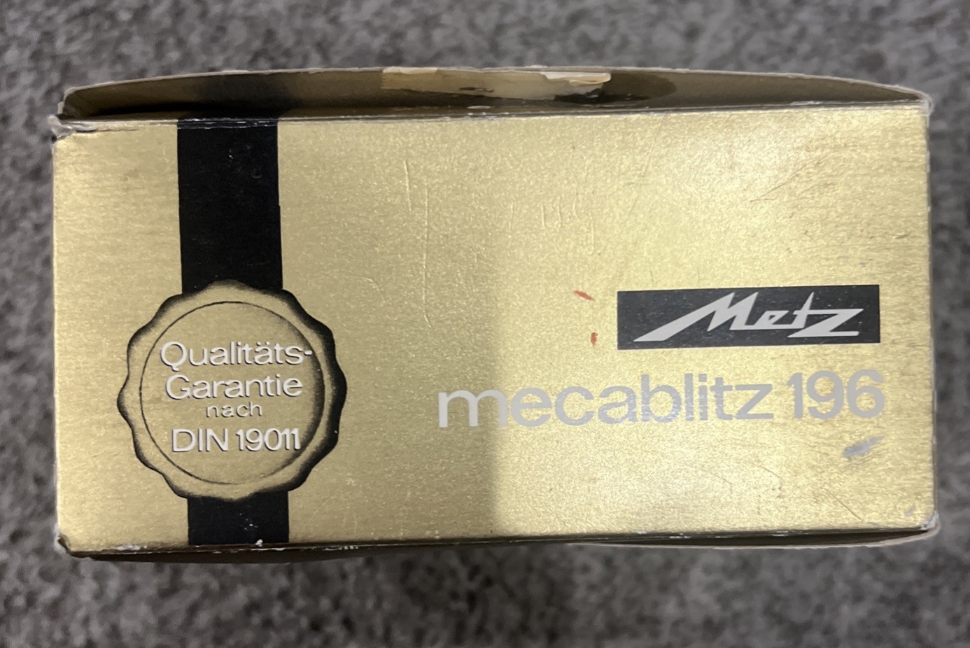 Vintage Metz Mecablitz 196 Telecomputer In Original Box W/instructions