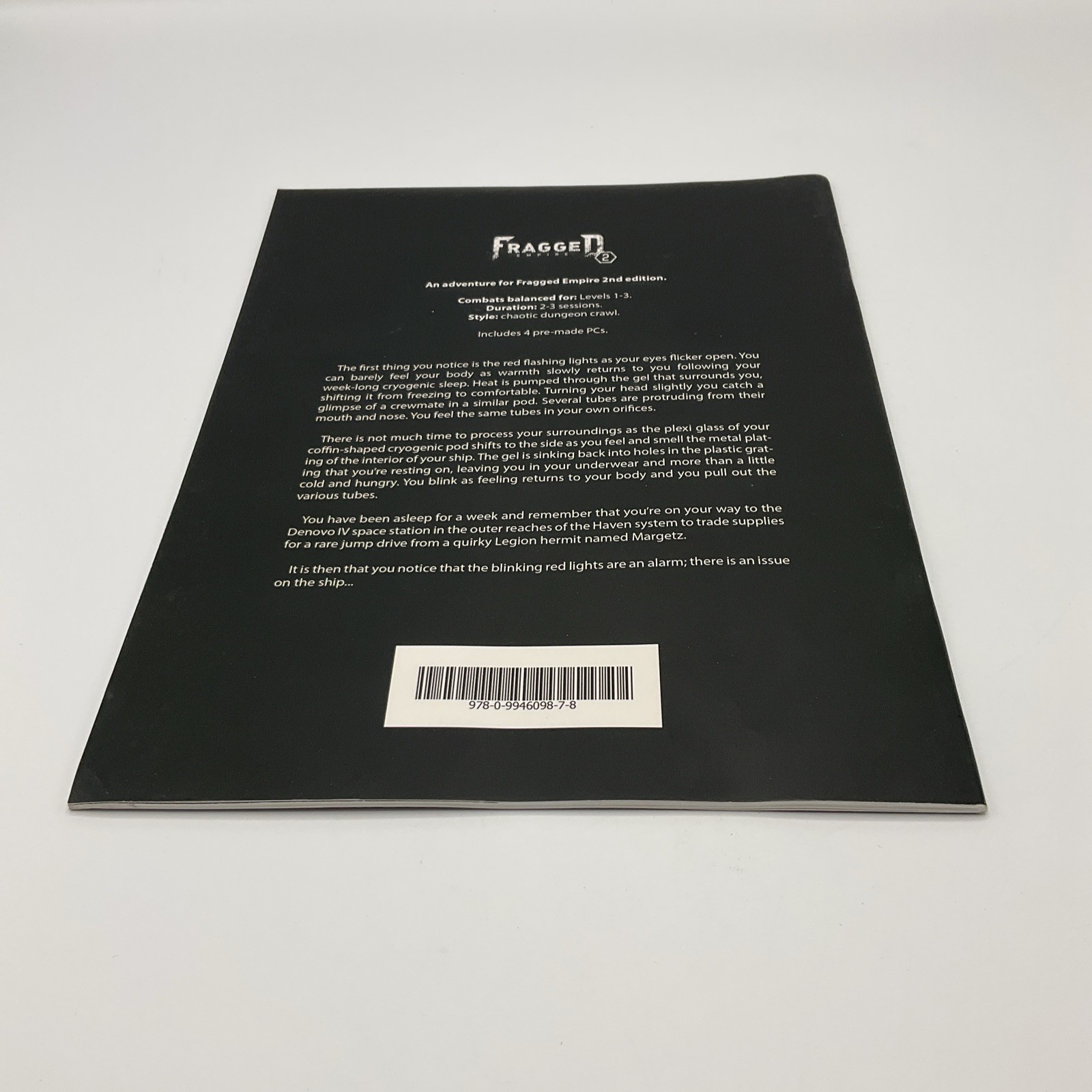 Fragged Empire 2nd Ed Aventure Eat Cake