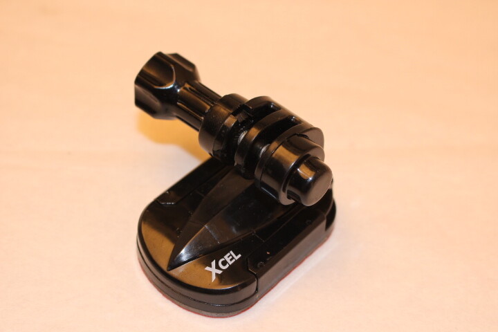 Xcel Action Camera Adhesive Mount  Heavy Duty Attachment Support /Black