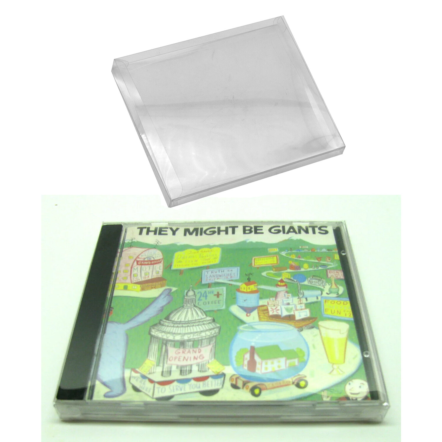 20x Music CD Jewel Case- Clear Protective Box Protector Sleeve Case (Read!)