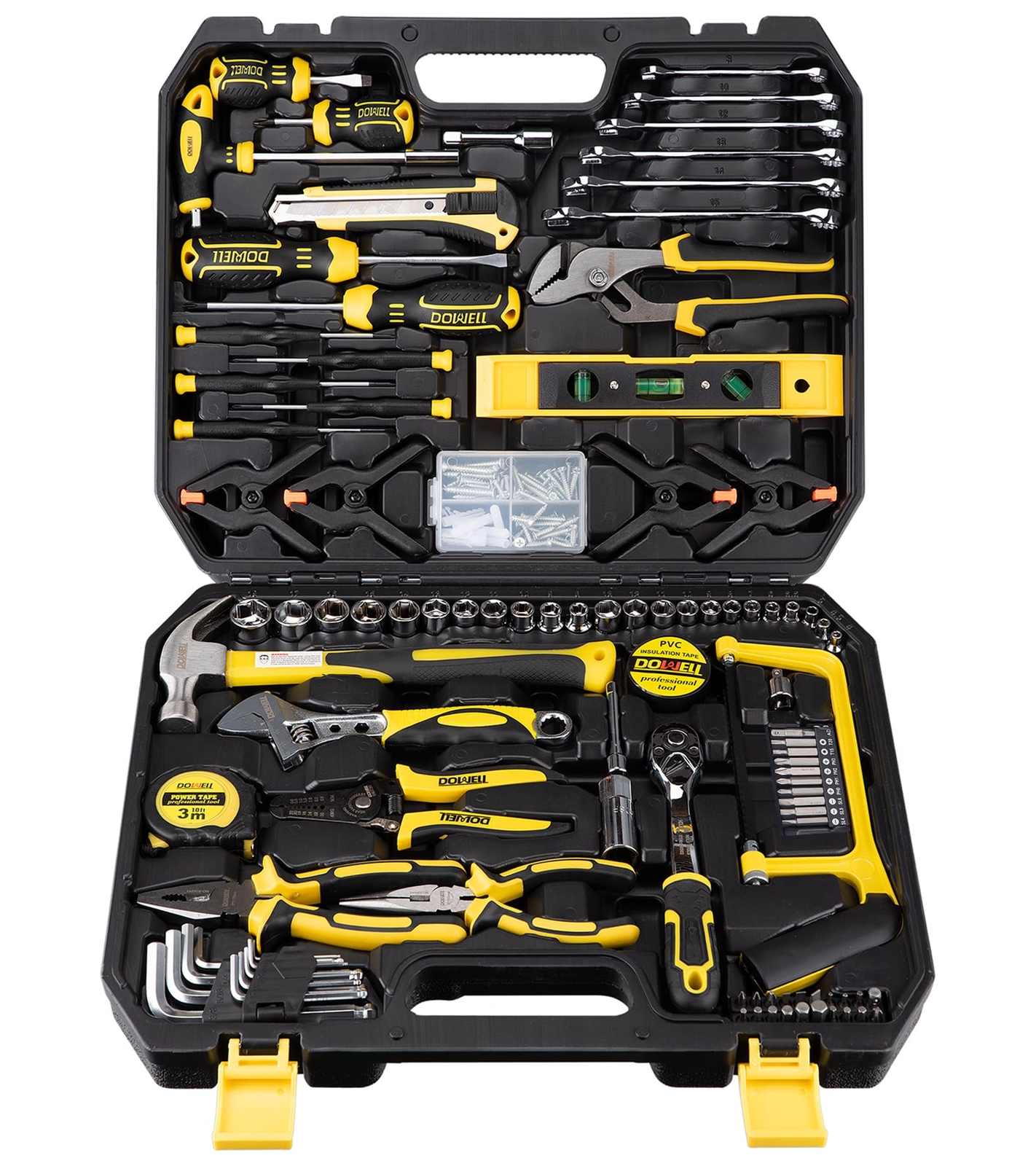 Mechanic Tool Set Socket Wrench Auto Repair Tool Set 168piece Hand Tool Kit Tool