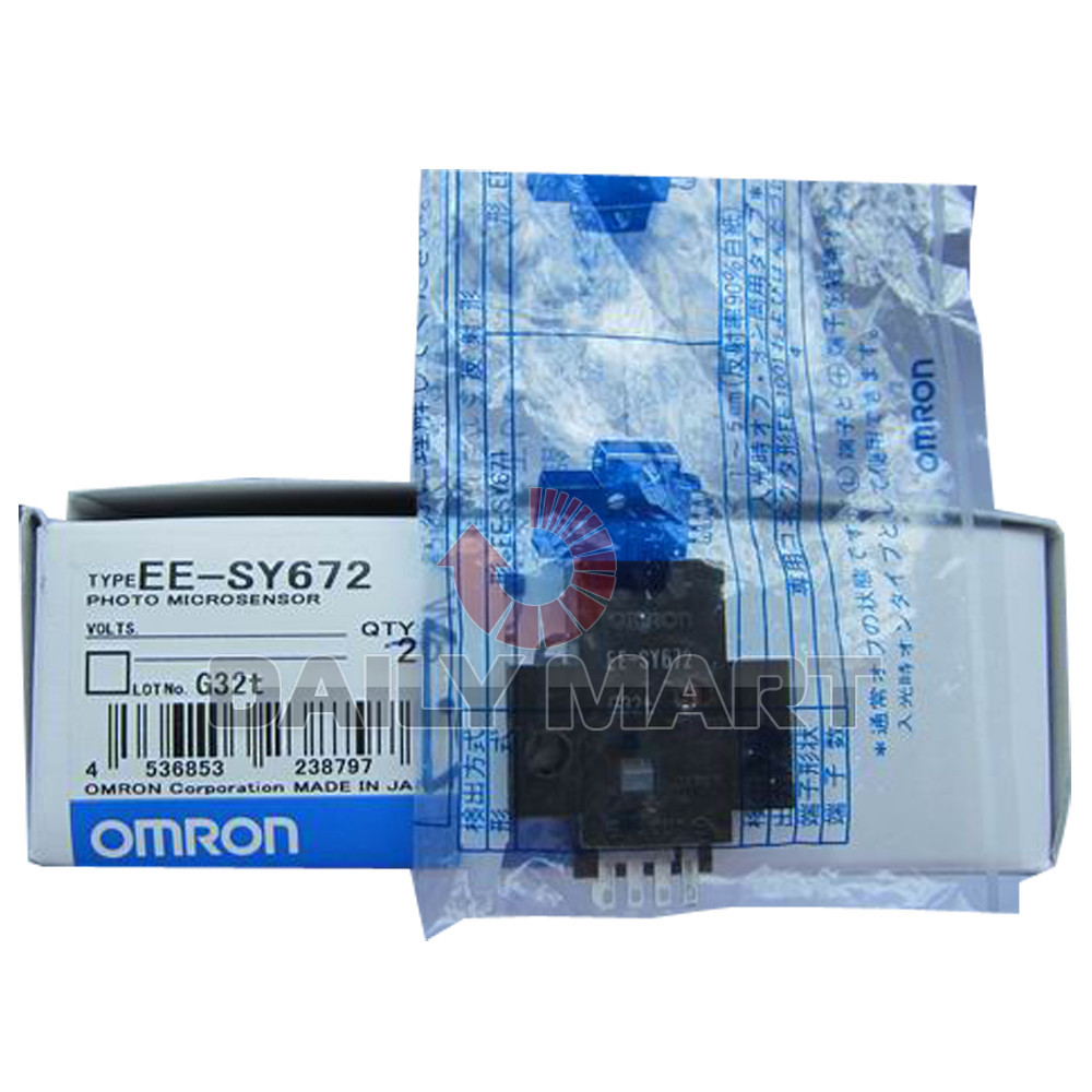 NEW Omron EE-SY672 Photoelectric Diffuse Reflective Fiber Optic Switch FREE SHIP
