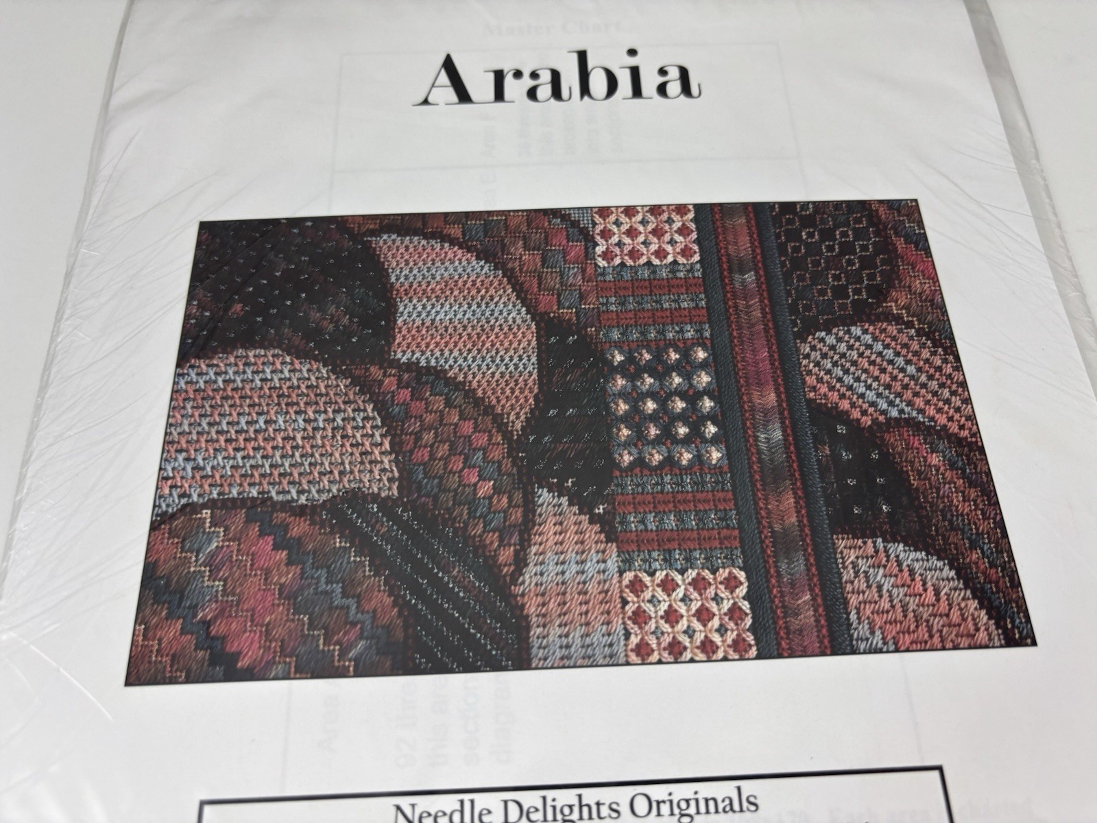 Needle Delights Originals Arabia Needlepoint Pattern 1S