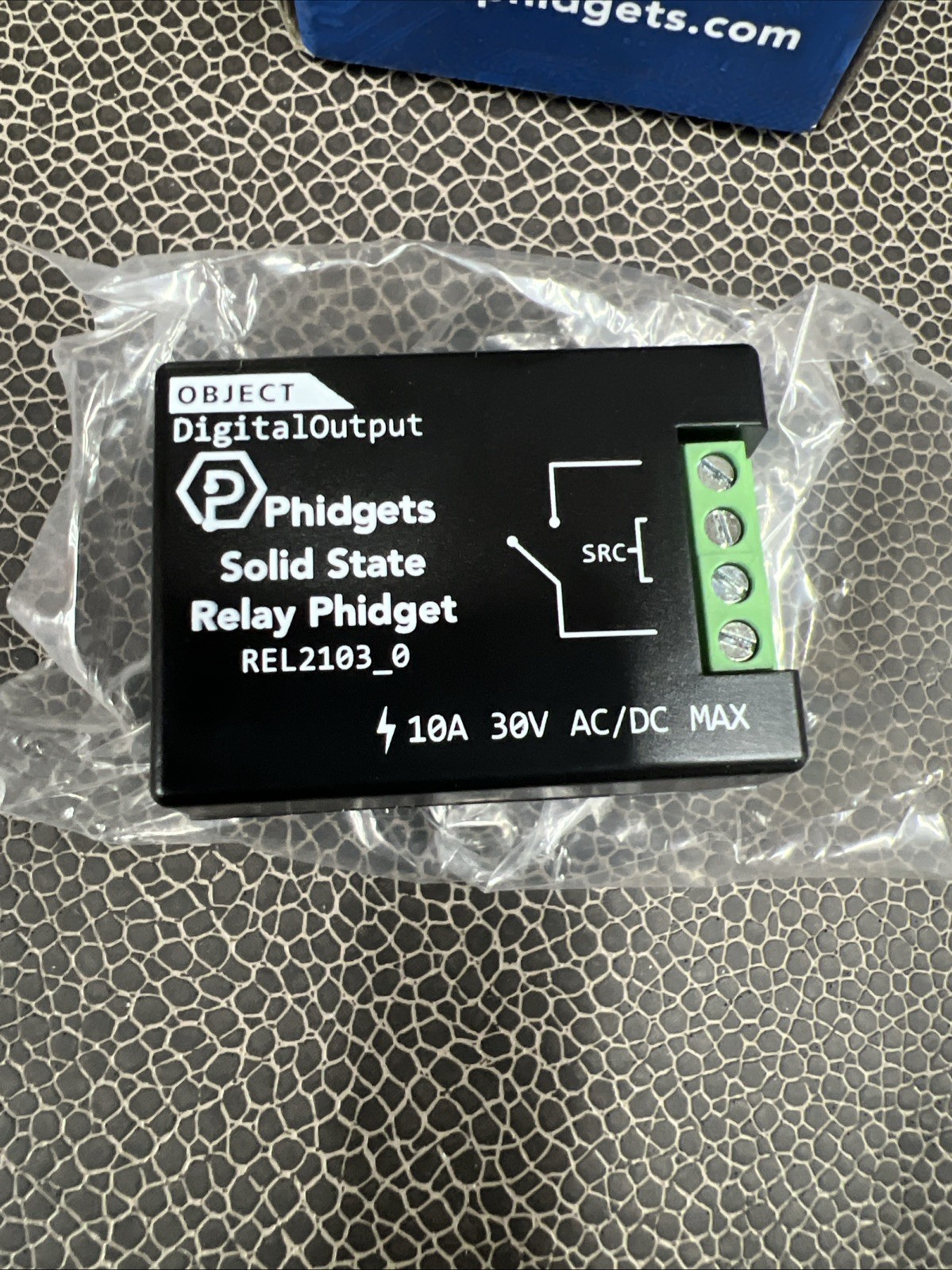 Phidgets REL2103_0 Solid State Relay Phidget SSR REL2103 10A AC DC Module Output