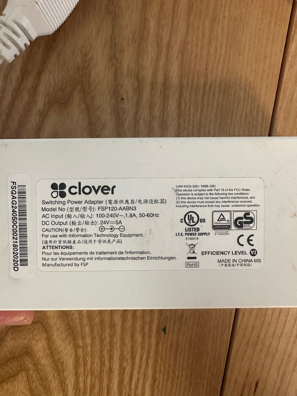 Clover POS System Bundle C500 + (P550 + Receipt Printer) + Cash Drawer (No Key)