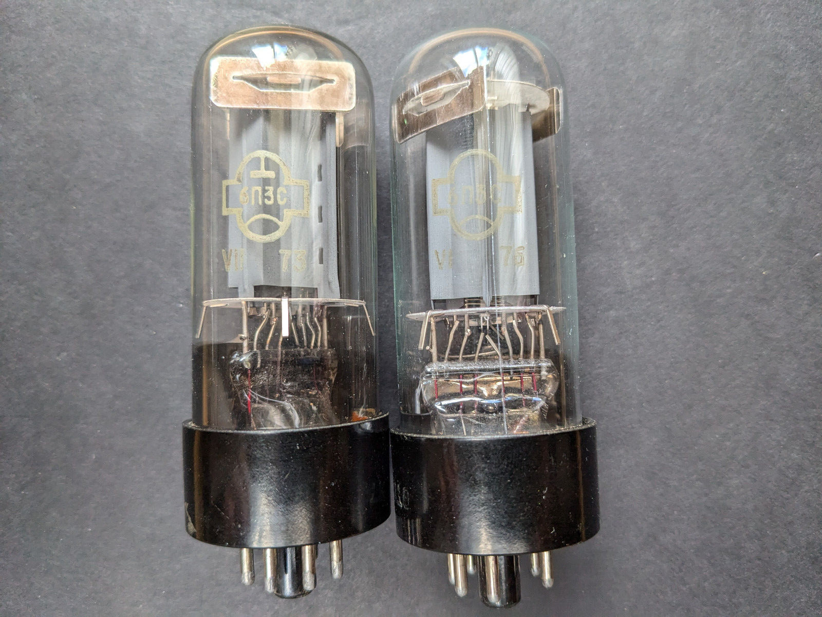 Tubes 6P3S (6L6 /5881/6L6G)  Reflector  2pcs Tested Matched Pair