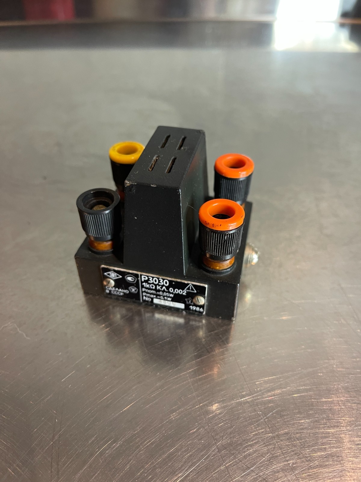 1000 Ohm 1 kOhm Ω Resistance Standard Resistor Calibrator Accuracy 0.002%