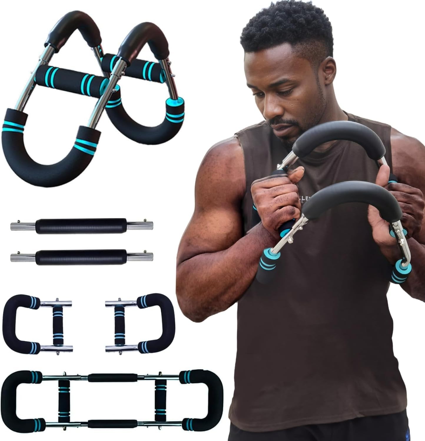 Twister Arm Trainer, Adjustable Chest Workout Equipment for Men, Home Fitness...