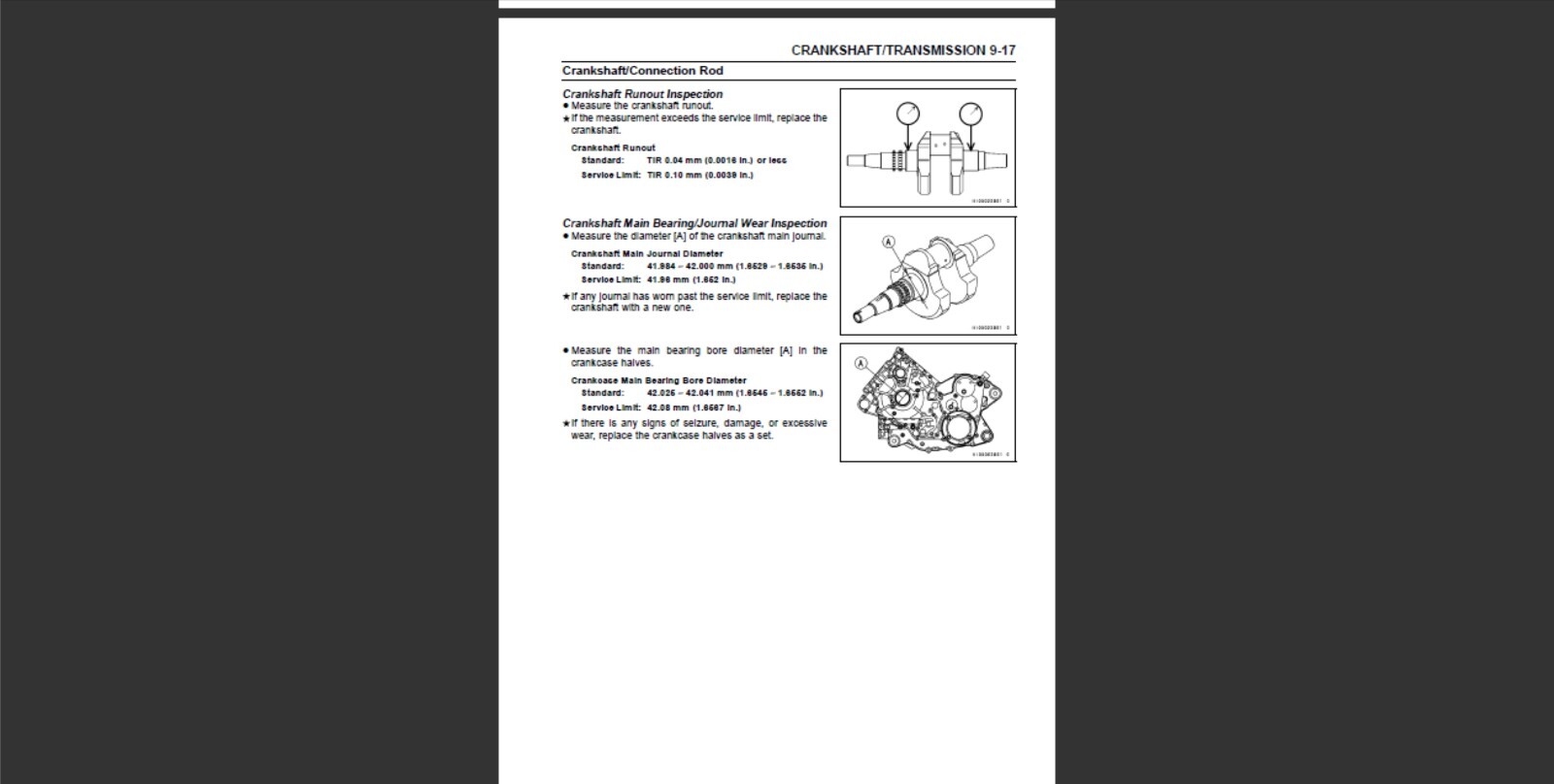 2008 Kawasaki BRUTE FORCE 750 4x4i and KVF 750 4x4 ATV workshop manual Reprint