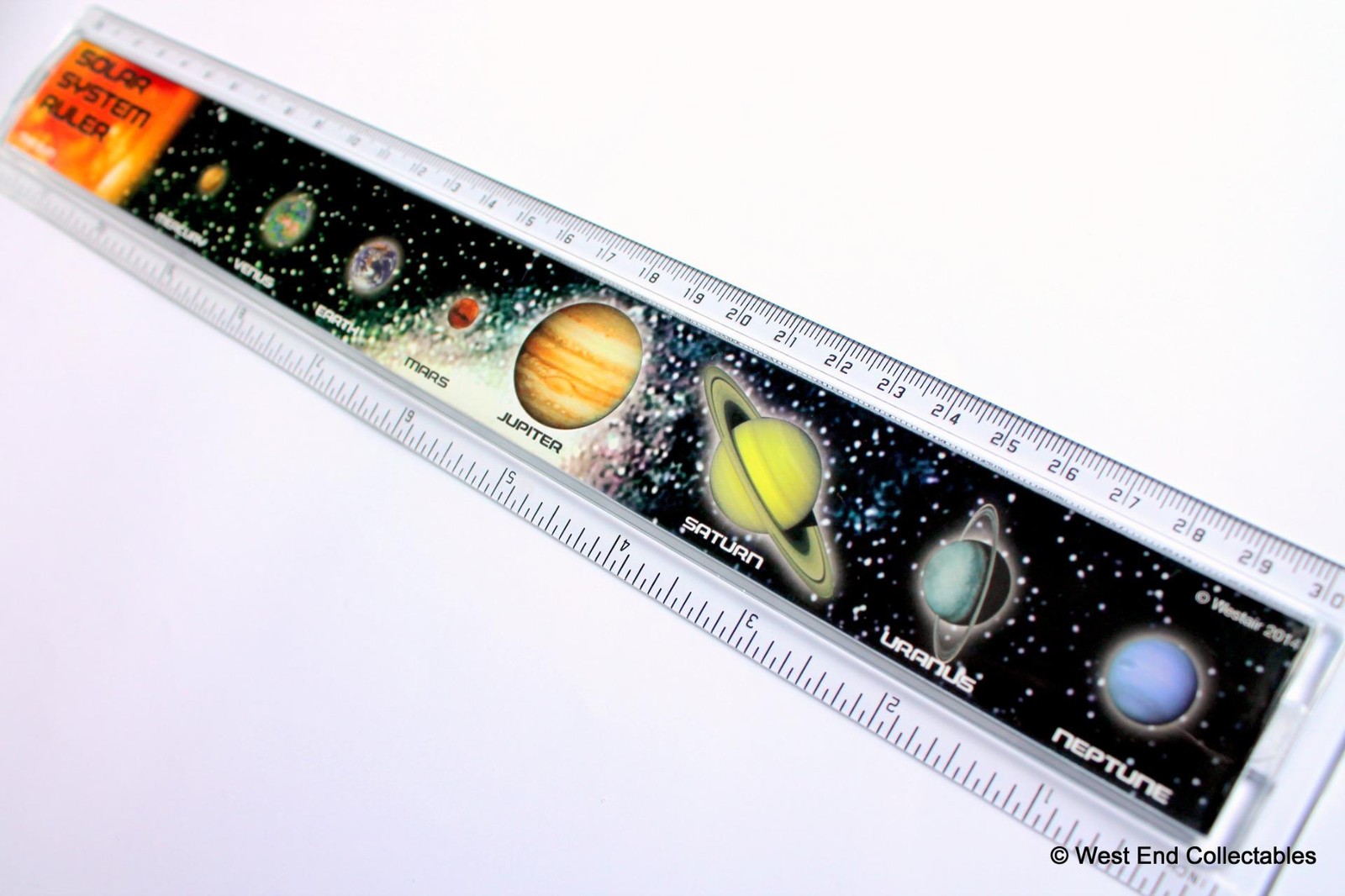 Solar System Orrery Science 30cm Ruler - Educational Astronomy Space Planets