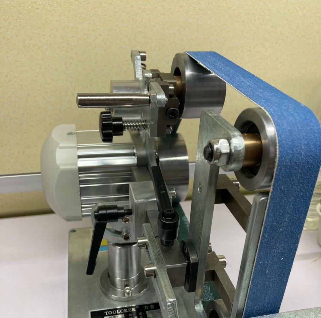 550W Vertical Horizontal Abrasive Belt Sander Polisher Sharpener Grinder Machine