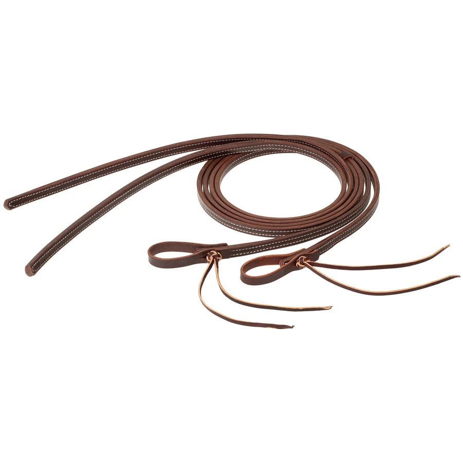 Weaver Leather STS Knot Latigo Split Reins – 1/2” x 8' Precision