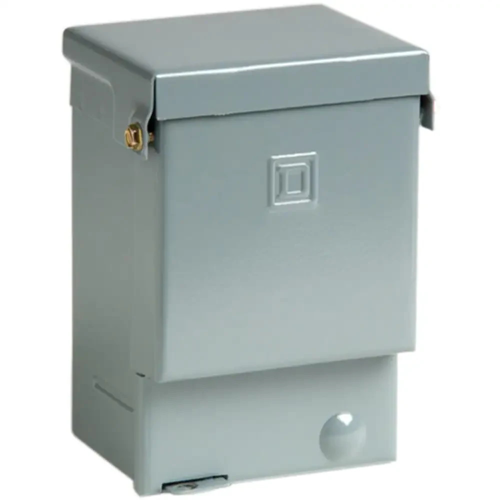 AC Outdoor Disconnect Enclosure Box 60-Amp 120/240V Safety Power Cut/Shut Off