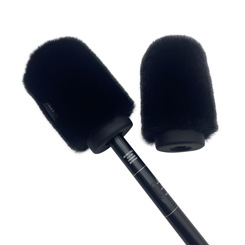 Microphone Wind Muff Pop Filter For Sennheir MKE600 Shotgun Microphone Cover ...