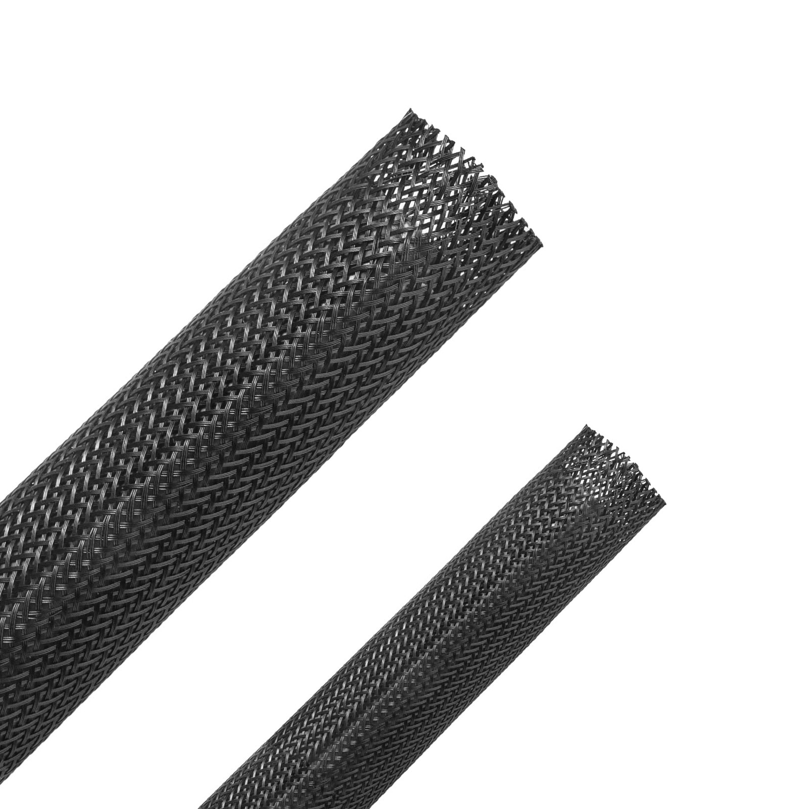 1/2 Inch & 1/4 Inch Expandable Braided Cable Sleeve Wrap Mesh Wire Loom