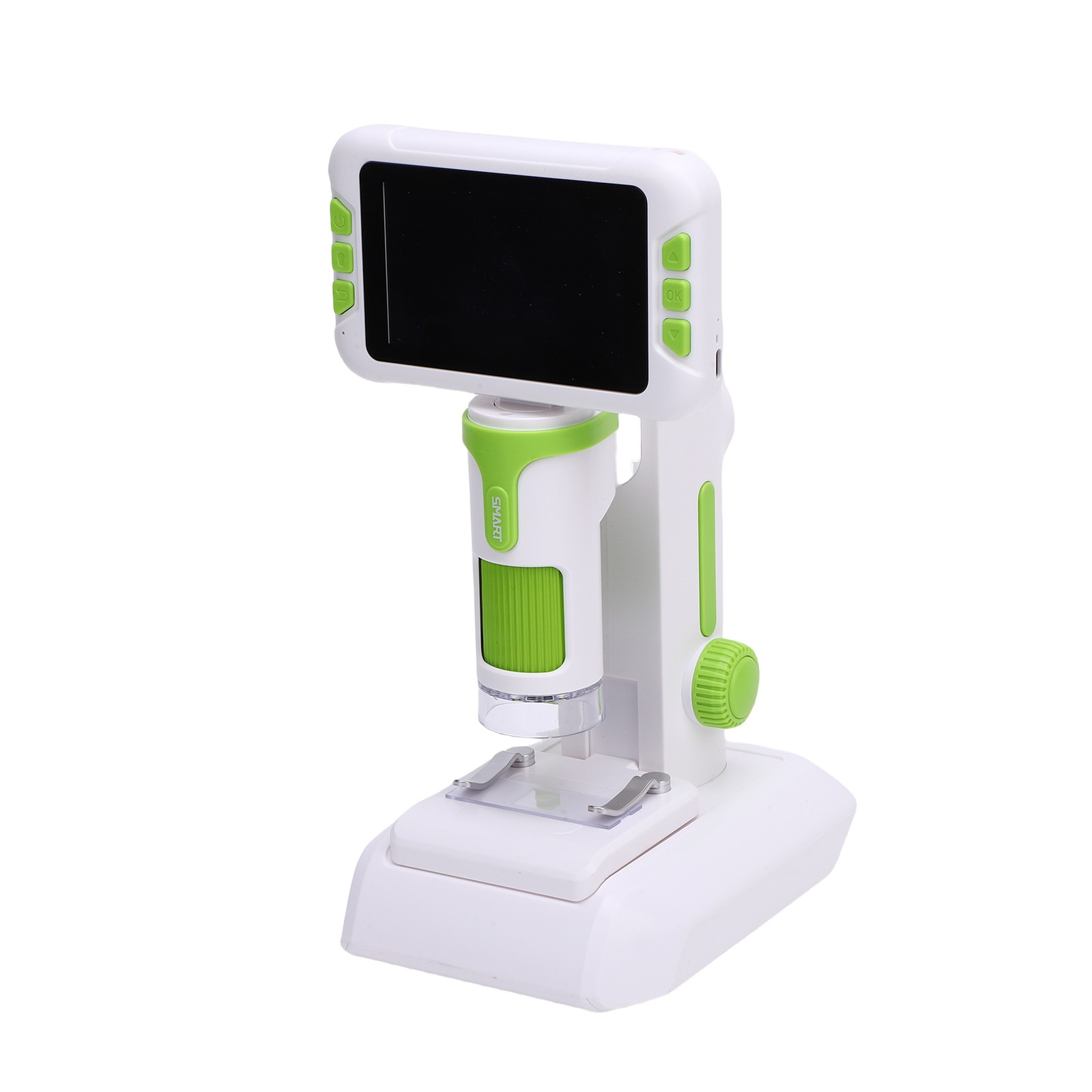 1600X Kids Digital Microscope - 4" 1080P Screen, Handheld Portable Science Kit