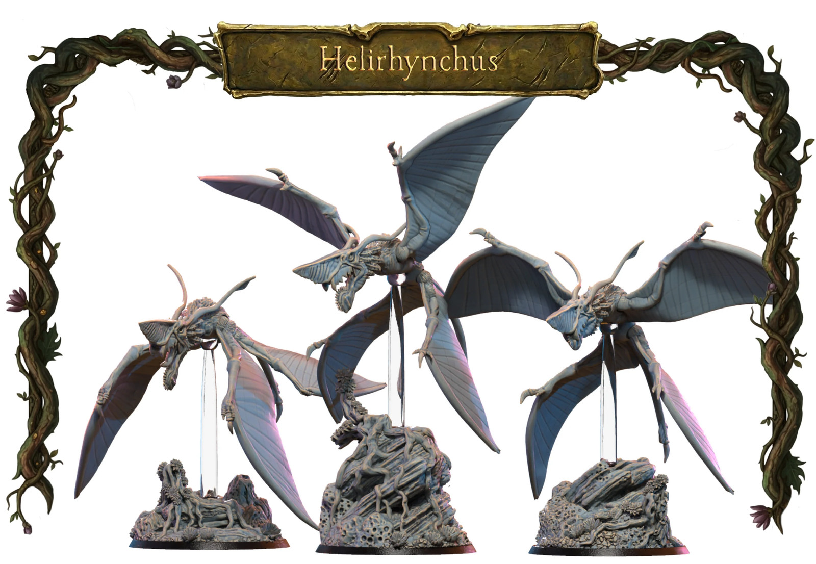 Helirynchus - 28mm Heroic Cuetzpal Jungle - Resin Tabletop Miniature