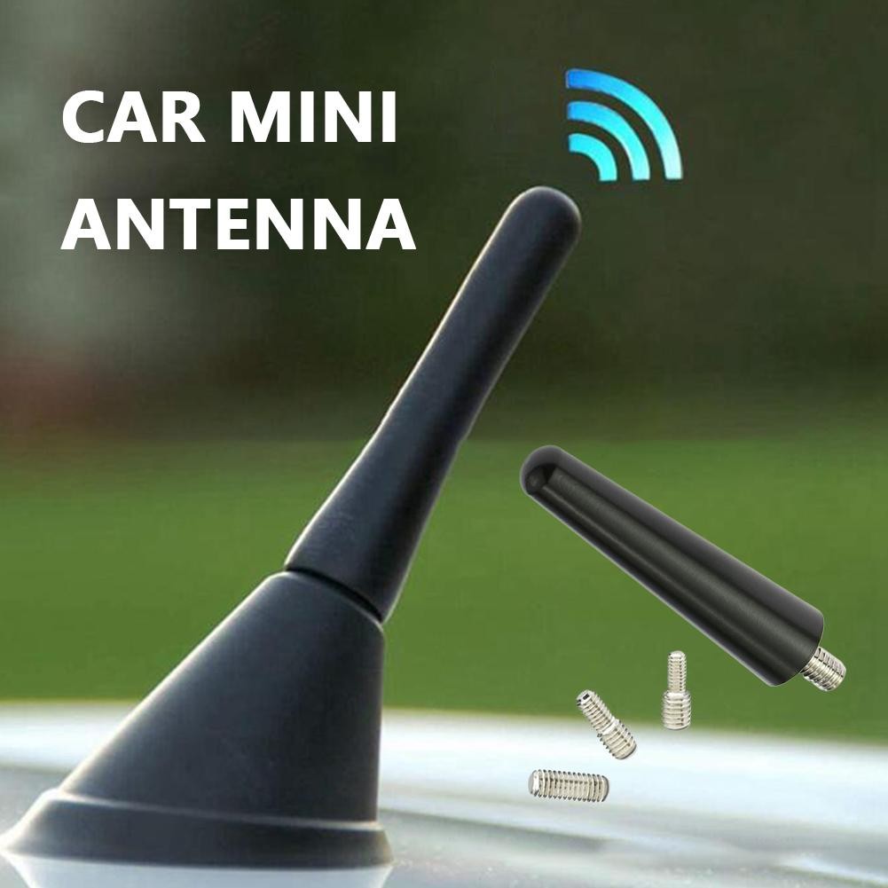 2.5" Radio Car Stubby Mini Short Antenna Mast AM FM Aerial ： For Honda P7H8
