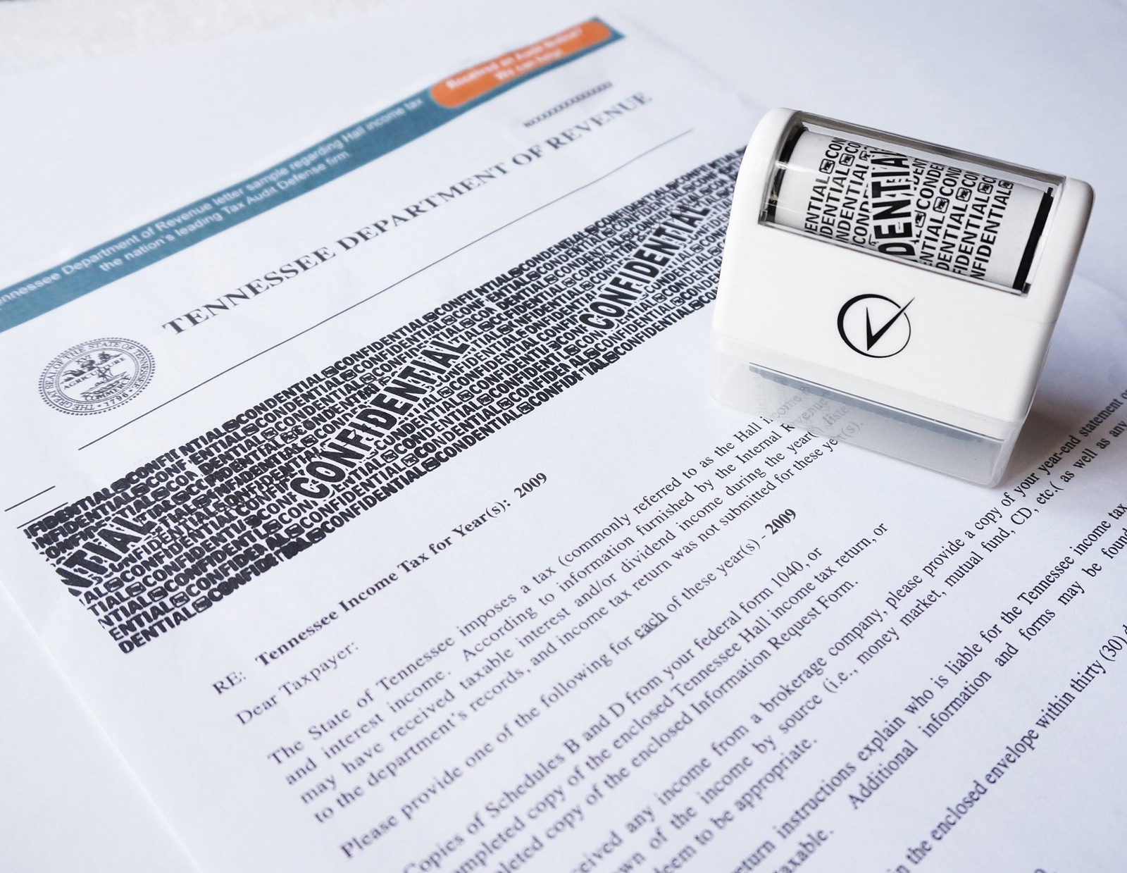 Identity Theft Protection Roller Stamp for Hiding Sensitive Information, Wide...