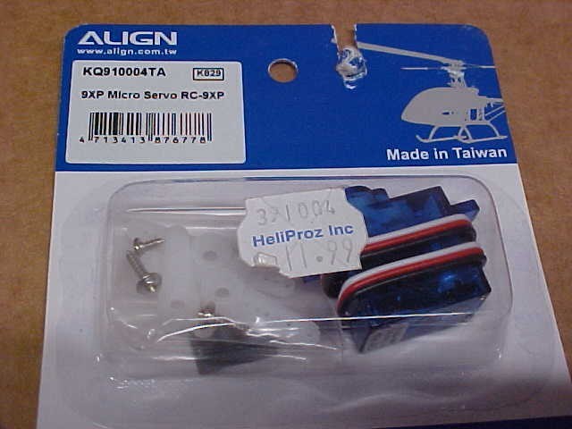 ALIGN KQ910004TA = 9XP MICRO SERVO RC-9XP: TREX 450 (NEW)